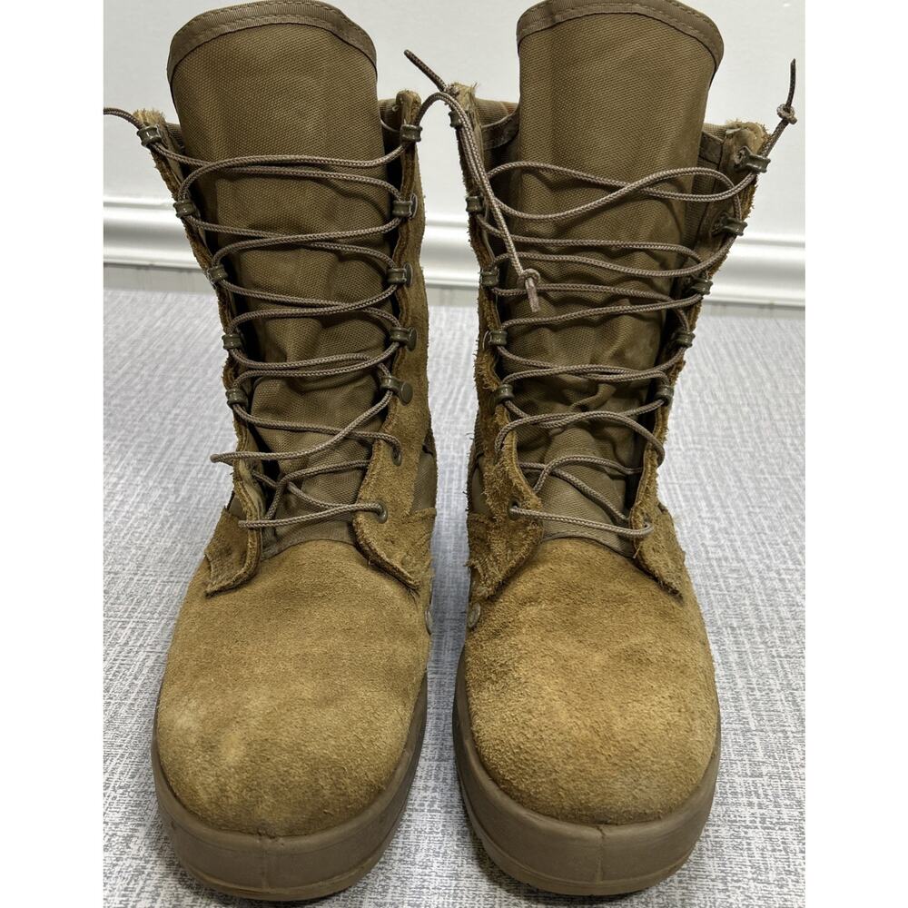 Hot Weather Army Combat Boots Coyote Tan Brown 798 Men's 10 R USA Vibram USA